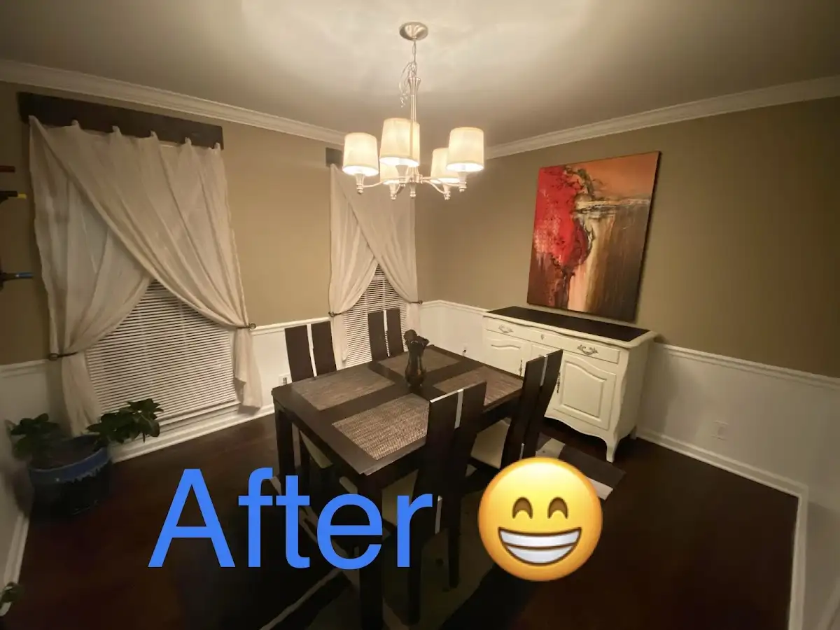 Professional dining room restoration after water damage in Orangeburg